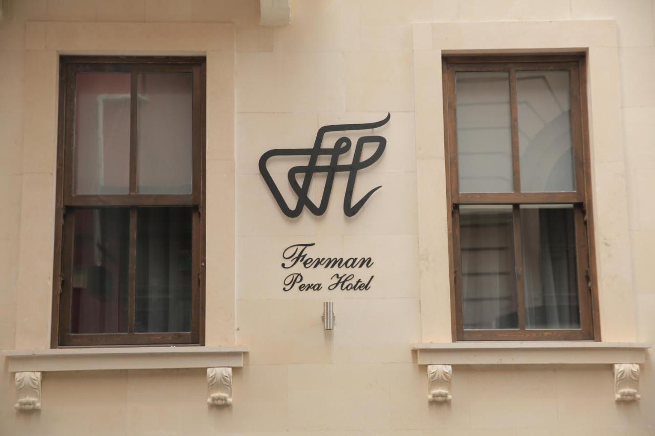 Ferman Pera Hotel Стамбул Экстерьер фото