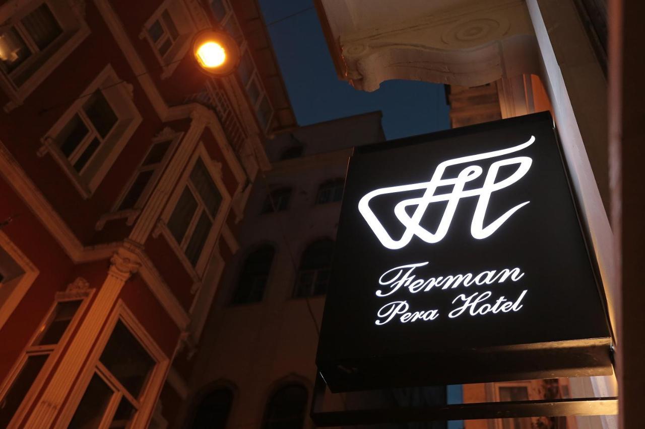 Ferman Pera Hotel Стамбул Экстерьер фото