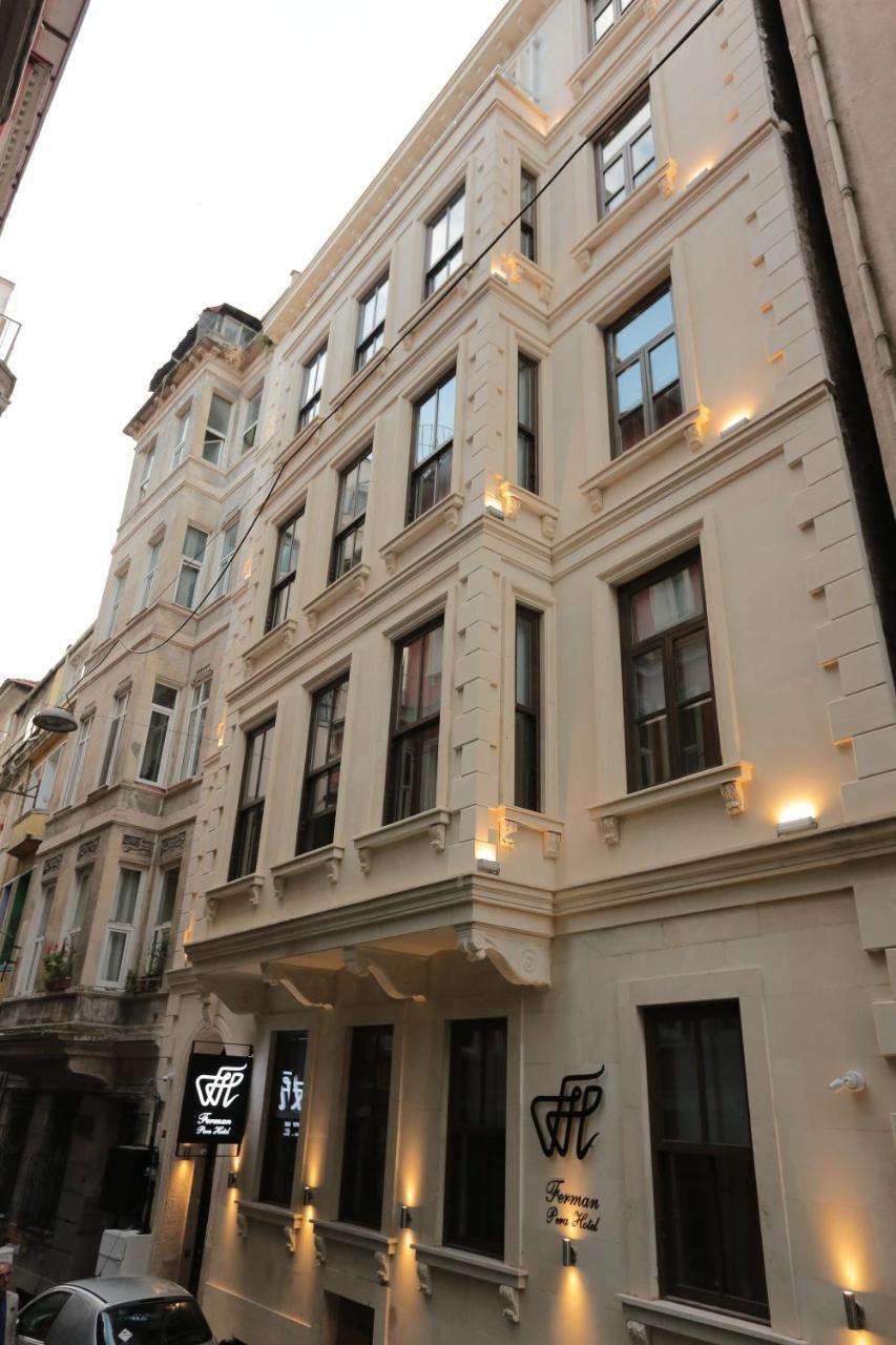 Ferman Pera Hotel Стамбул Экстерьер фото